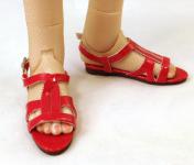 Facets by Marcia - Flat Strappy Sandals - Footwear